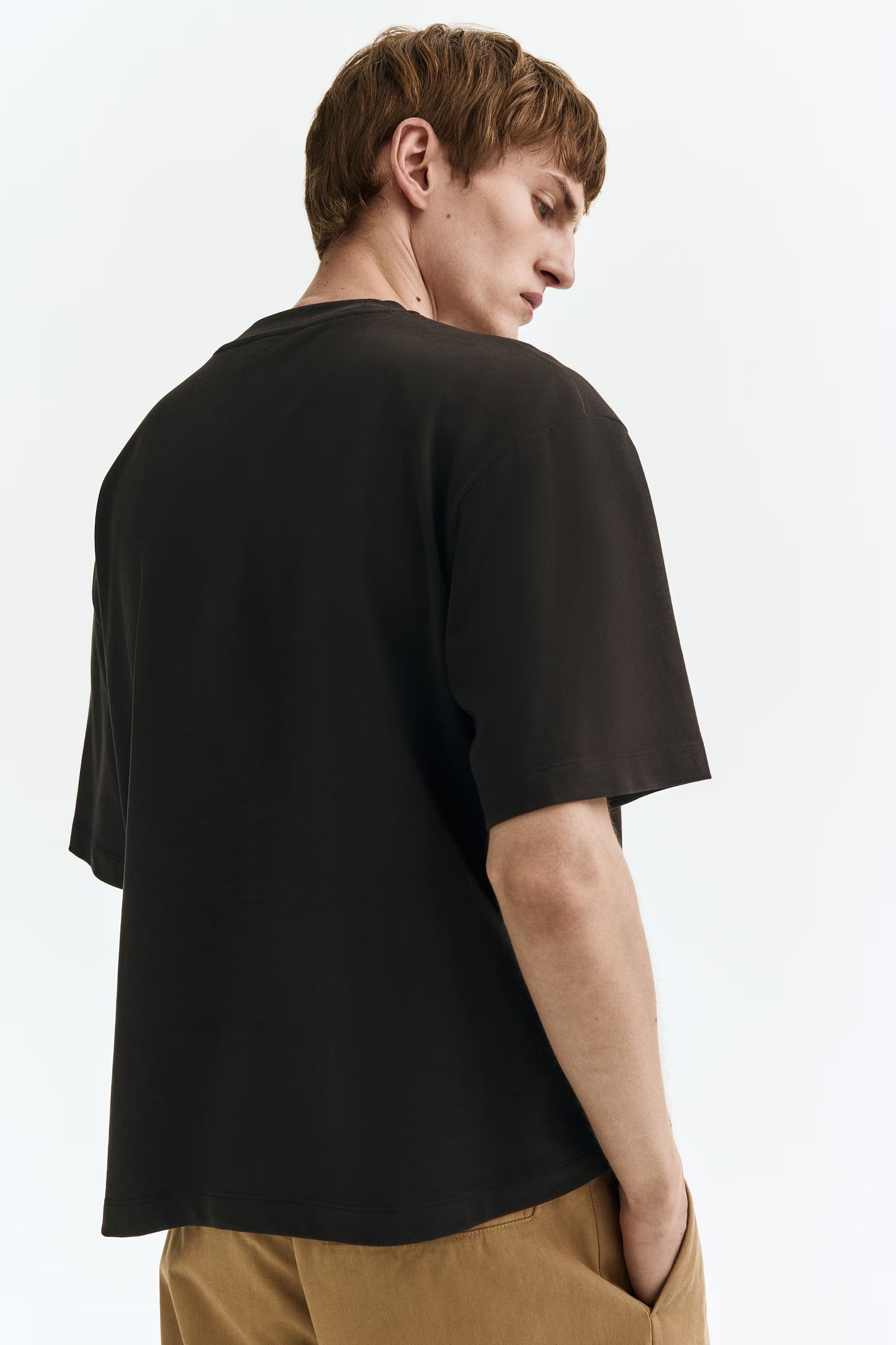 H&M Black Oversized T-Shirt