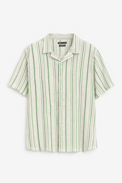 ZARA Oversized Striped Shirt