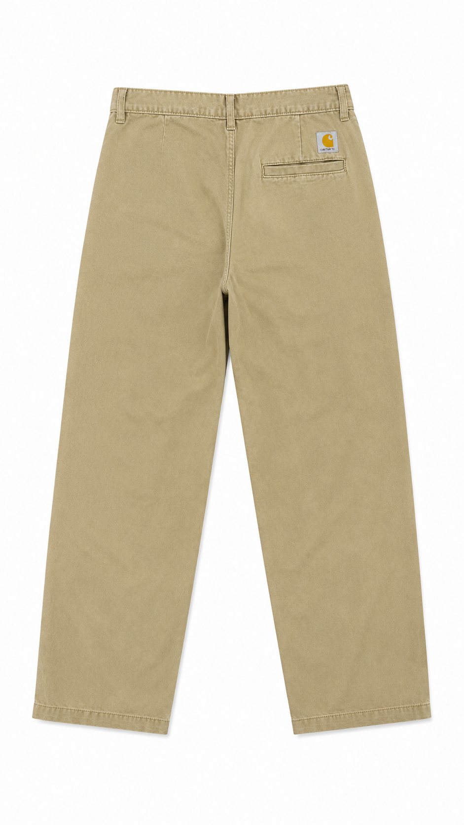 Carhartt Relaxed Beige Pleated Pants