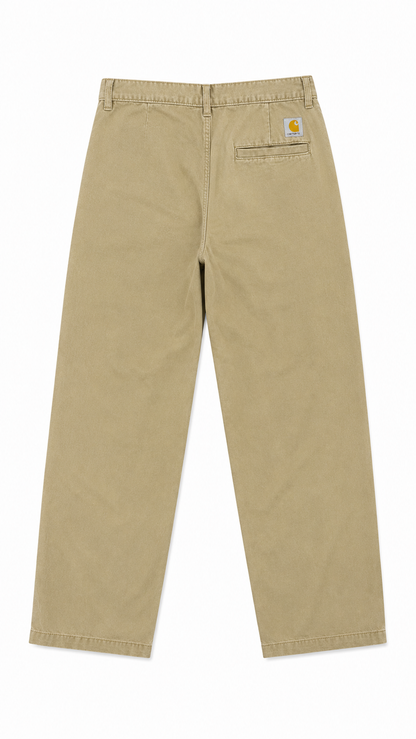 Carhartt Relaxed Beige Pleated Pants