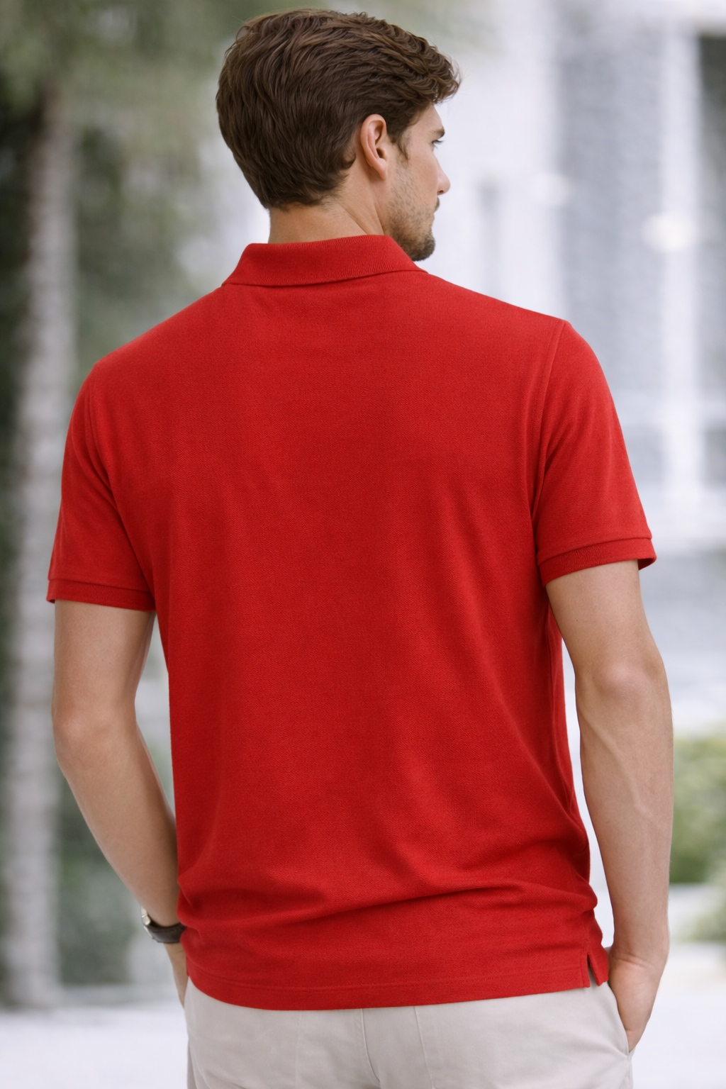 U.S. Polo Assn. Red Polo Shirt