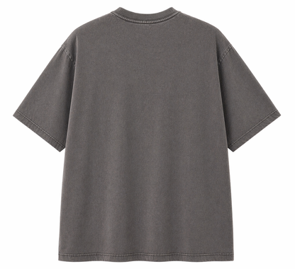 Titin Pocket T-Shirt – Washed Charcoal Grey