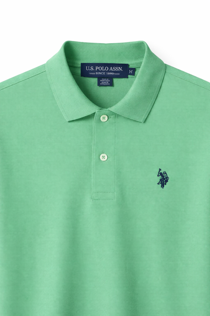 U.S. Polo Assn. Light Green Classic Polo Shirt