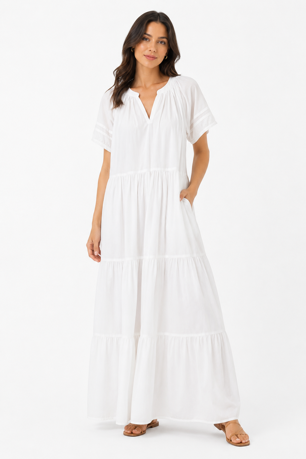 Ann Taylor – Tiered Maxi Dress