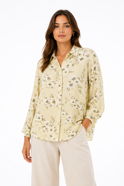 Cover Story Floral Shirt – Product Description