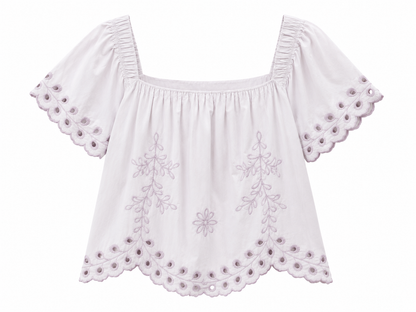American Eagle Embroidered Blouse – Product Description