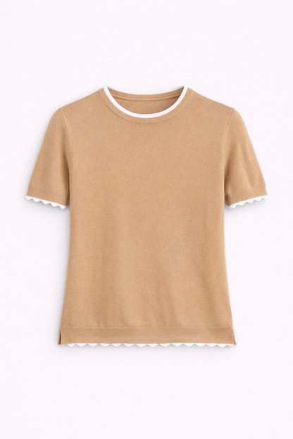 Nautica Beige Blouse