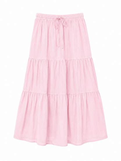 157 – Tiered Maxi Skirt