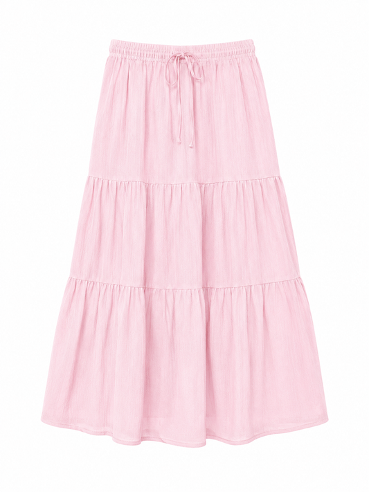 157 – Tiered Maxi Skirt