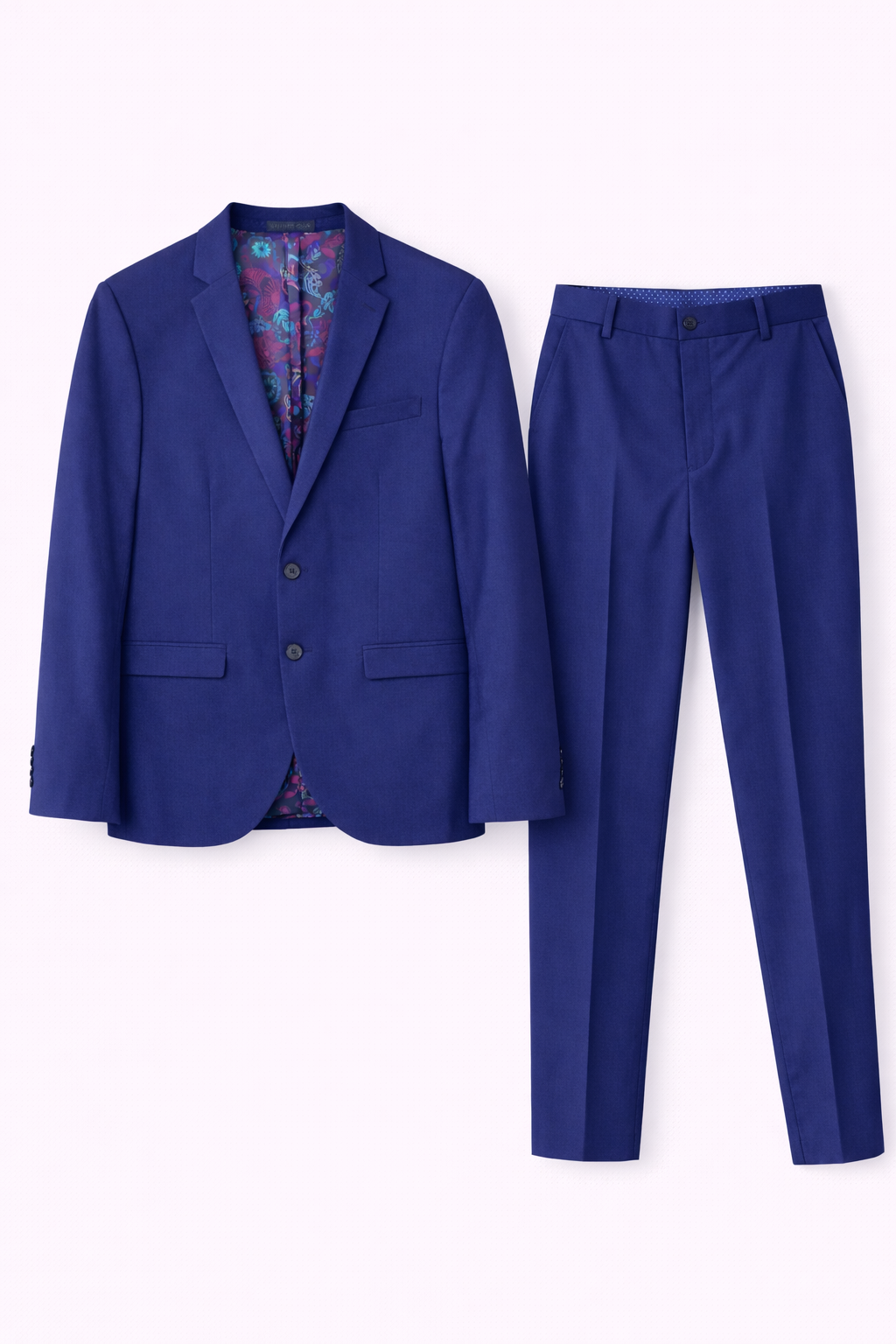 Jack & Jones Men’s Formal Suit - Royal blue