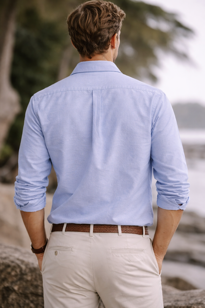 Polo Ralph Lauren Classic Shirt – Light Blue (Slim Fit)