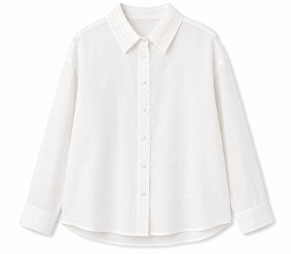 Stradivarius Classic White Shirt – Product Description