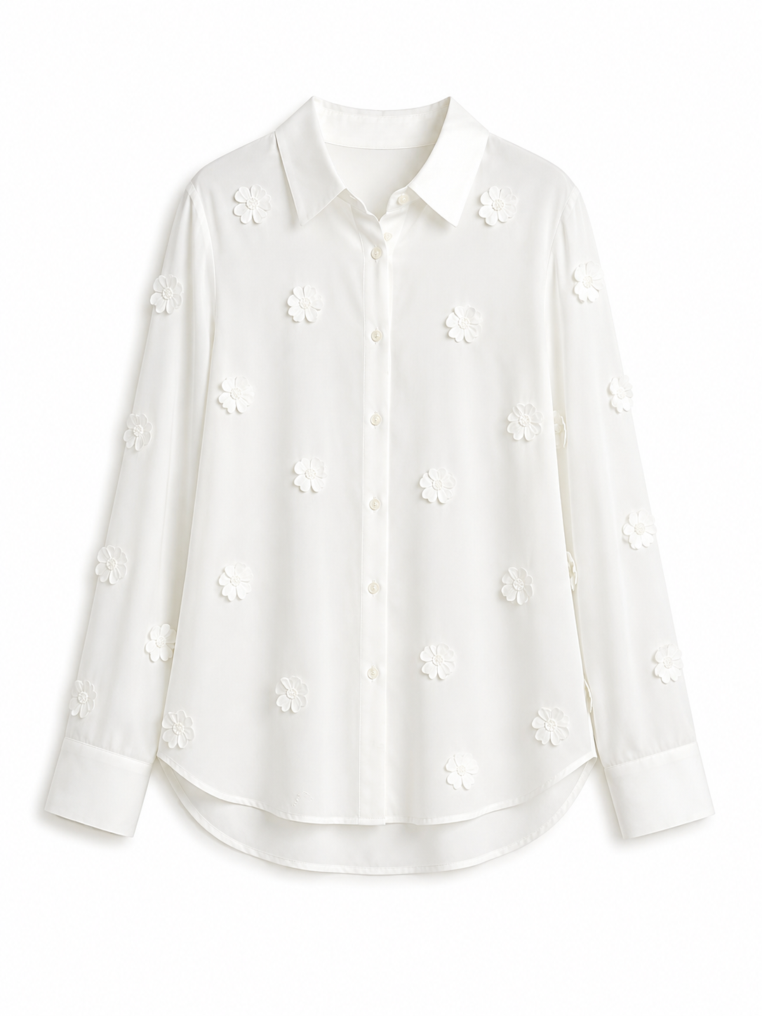 Women's Floral Appliqué Shirt – Vero Moda – Product Description
