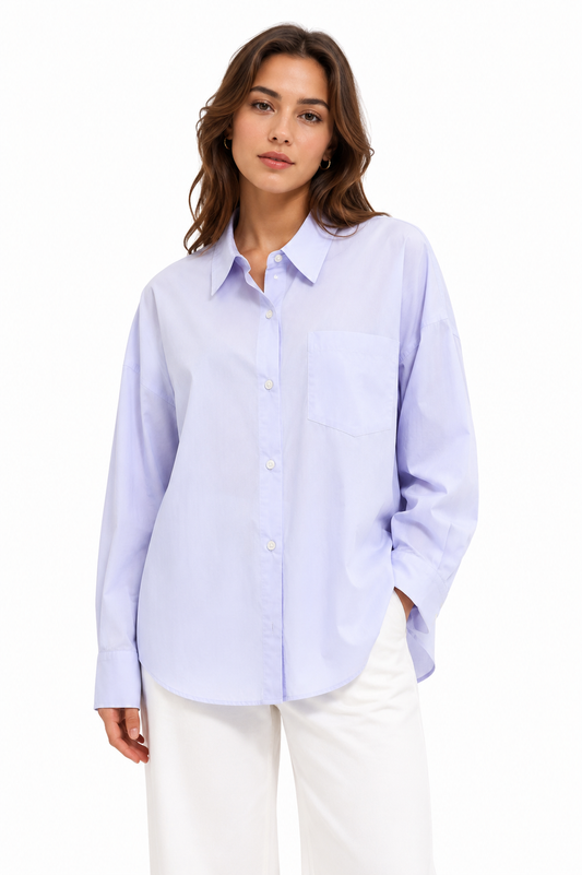 Banana Republic Oversized Cotton Shirt – Product Description