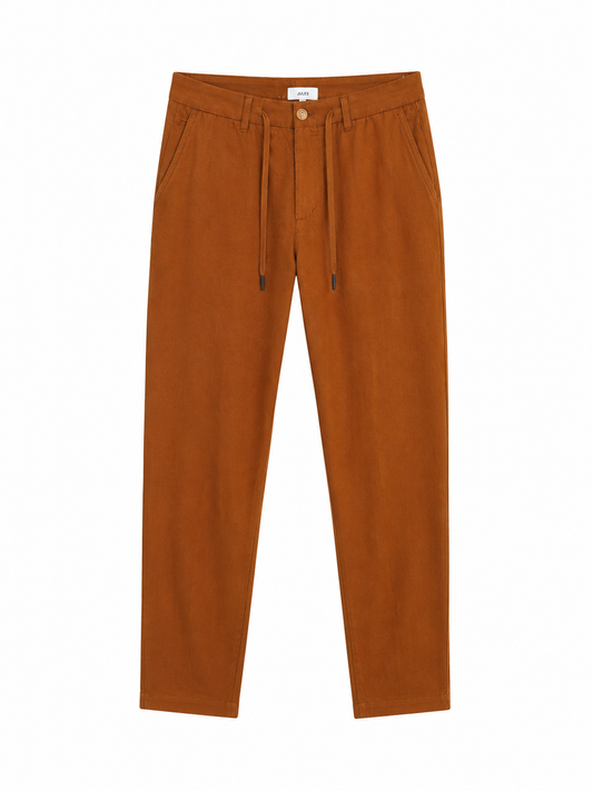 Jules Linen Blend Drawstring Pants