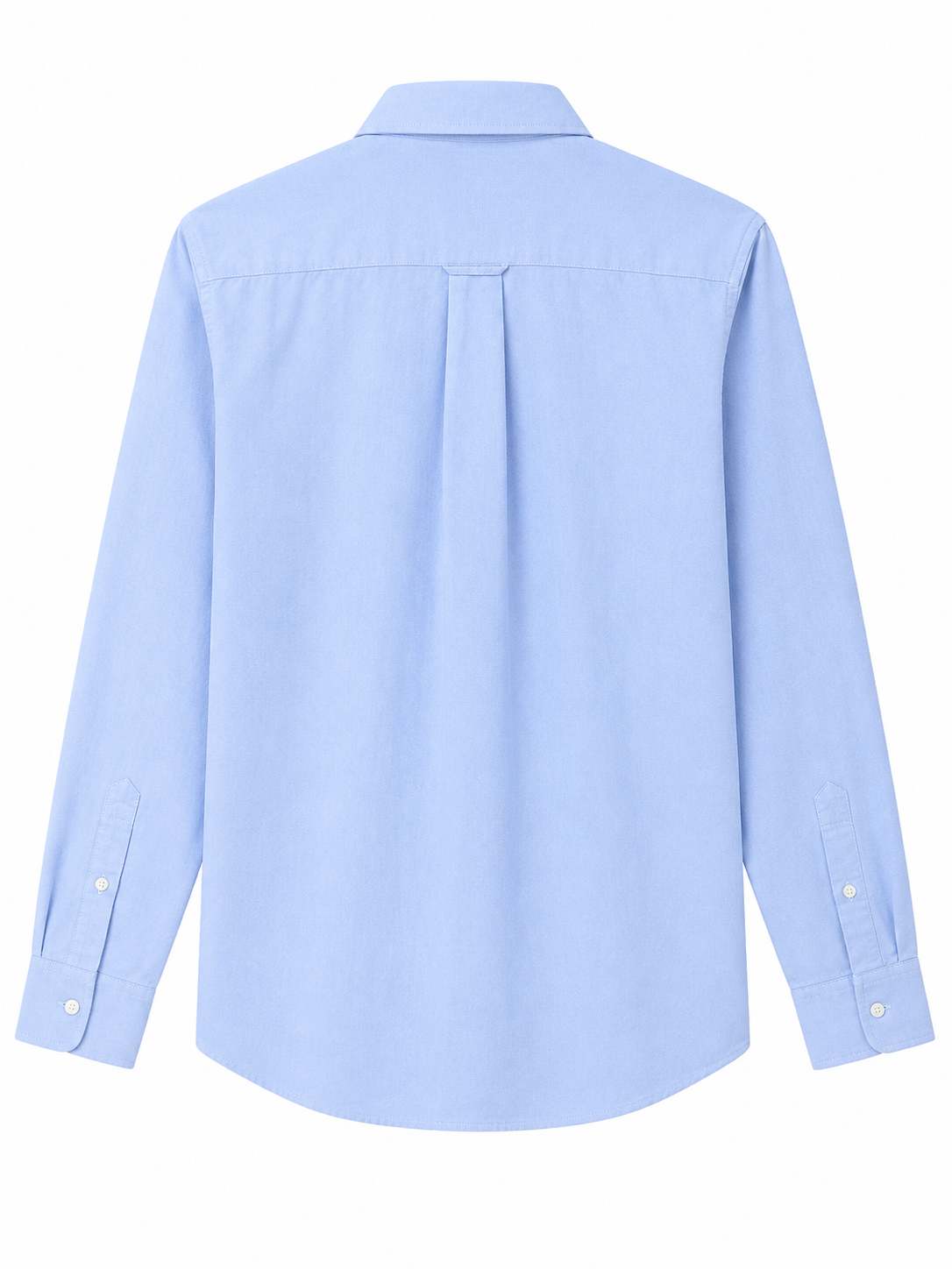 Refined and versatile Ted Bernhardtz long-sleeve shirt in a soft light blue color,