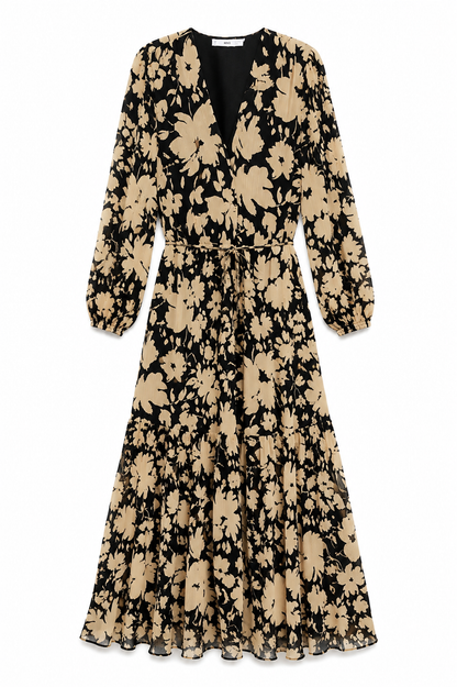 Mango Women's Floral Maxi Dress