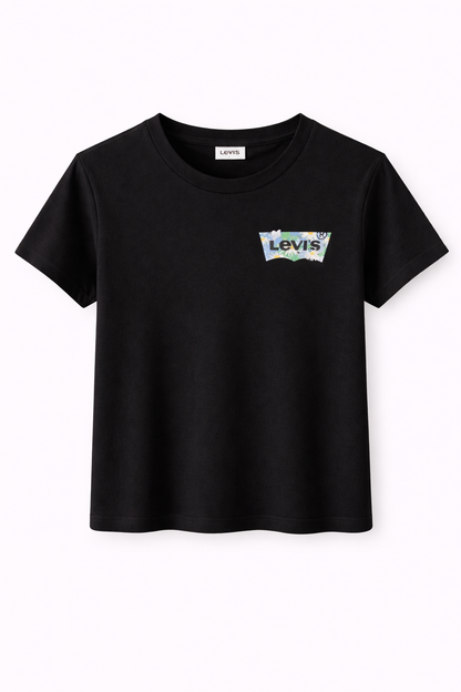 Levi’s® logo T-shirt in a dark grey
