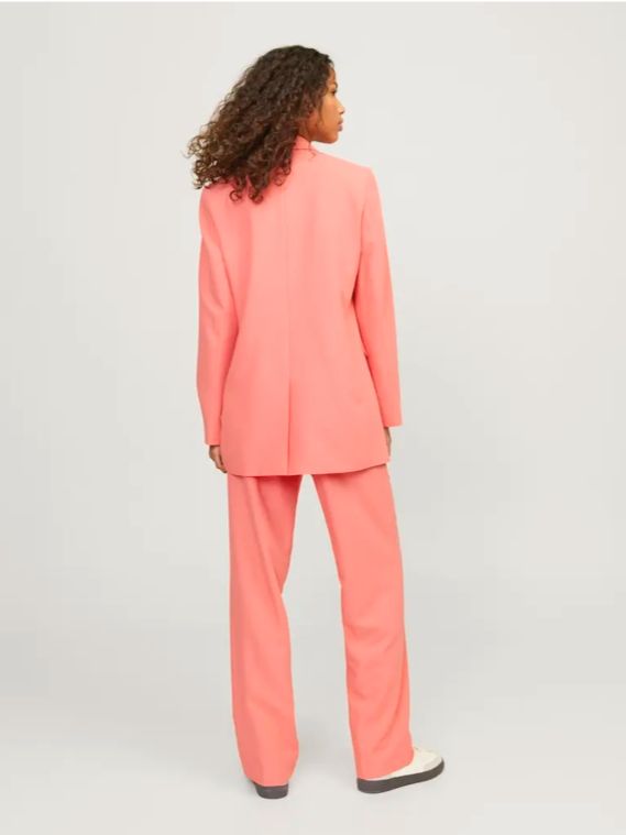 JACK & JONES STYLE  Women’s Oversized Tailored Blazer – Pink