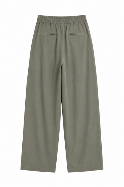 Zara Relaxed Pleated Trousers