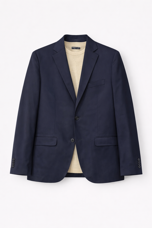 Massimo Dutti Blazer - Deep navy blue