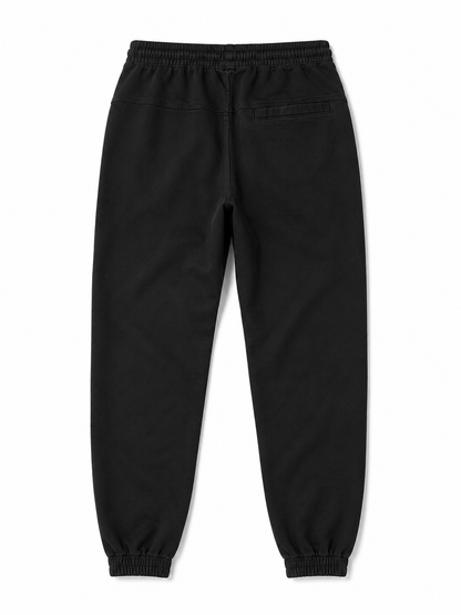 Pull&Bear Basic Black Jogger Pants