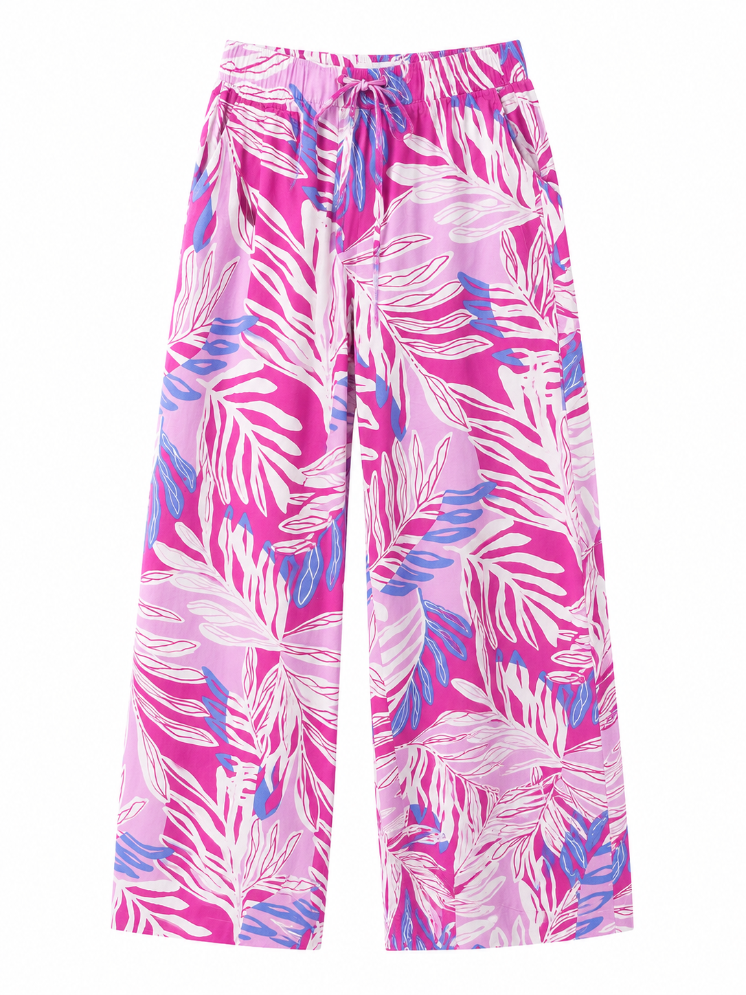 Cecil Printed Wide Leg Pants – Product Description