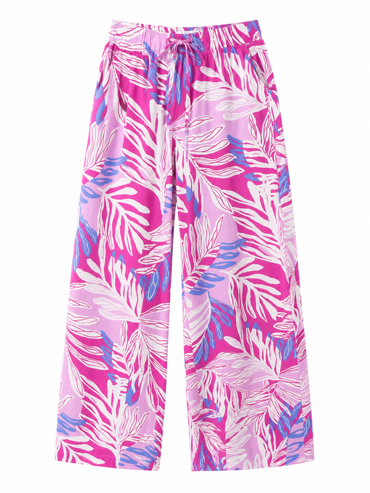 Cecil Printed Wide Leg Pants – Product Description