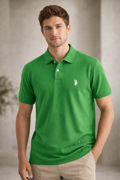 U.S. Polo Assn. Green Classic Polo Shirt