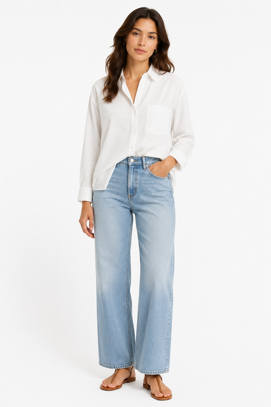 Banana Republic Classic Relaxed Shirt – Product Description