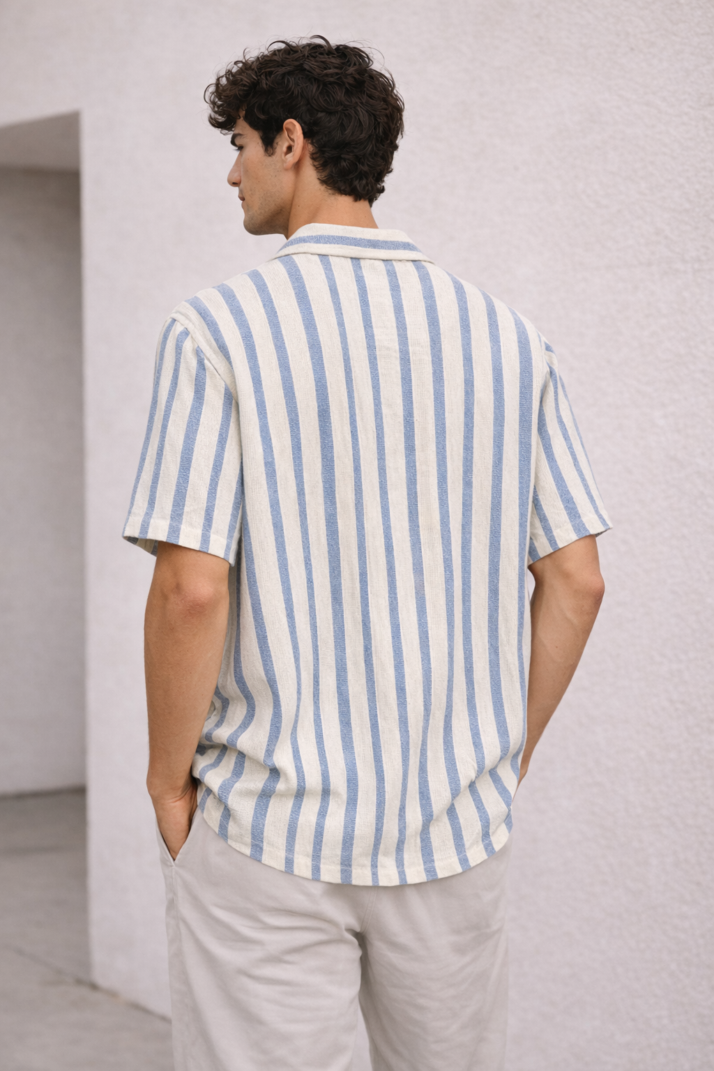 ZARA Oversized Striped Shirt