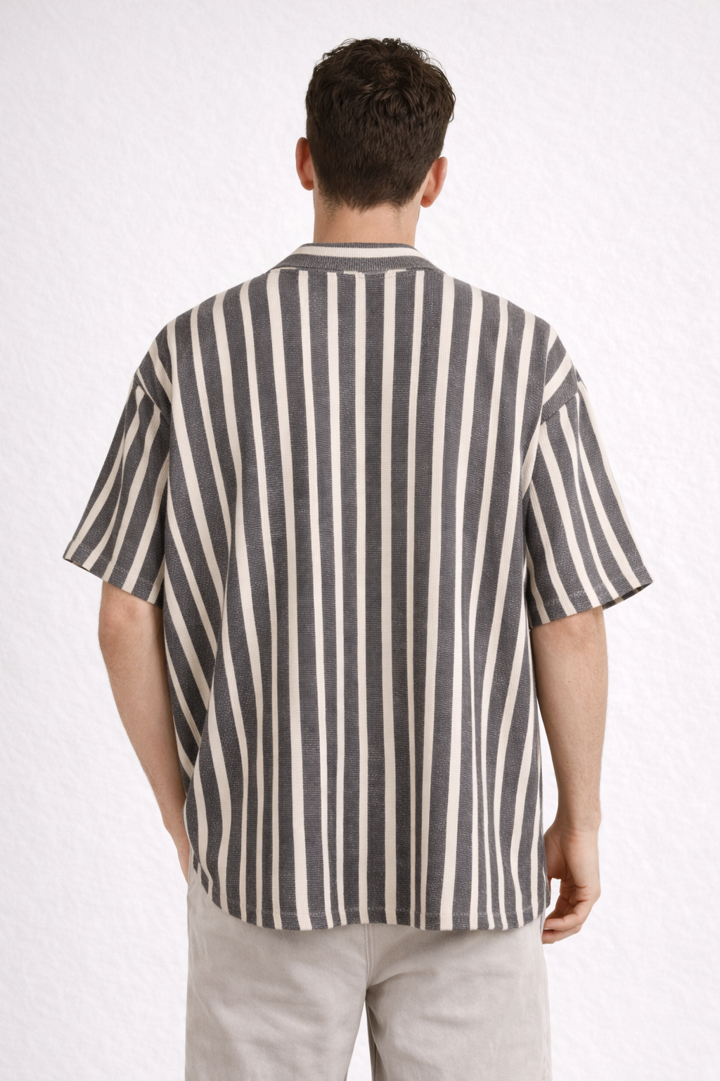 ZARA Oversized Striped Shirt