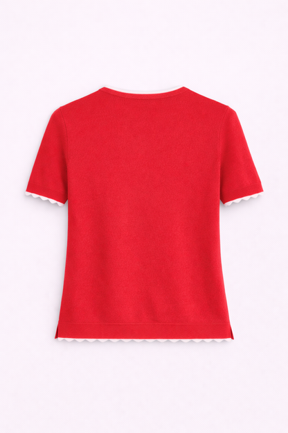 Nautica Red Blouse