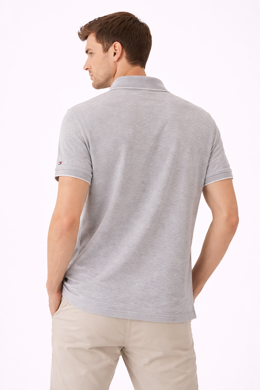 Tommy Hilfiger Grey Polo (Tommy Jeans)