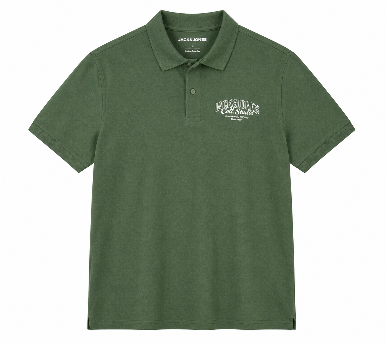 Classic Jack & Jones polo shirt with a clean casual look: