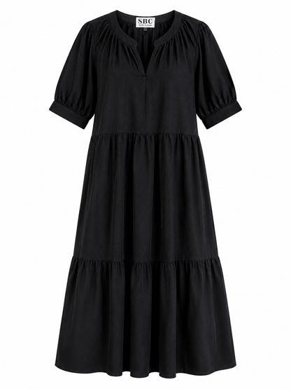 Ann Taylor Tiered Midi Dress