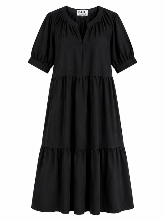 Ann Taylor Tiered Midi Dress