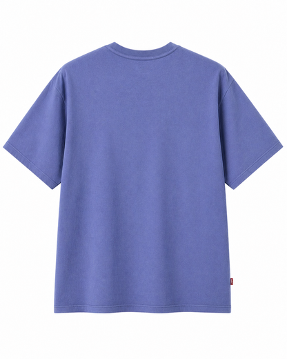 Levi’s Blue Graphic T-Shirt (Playful Illustration Design)