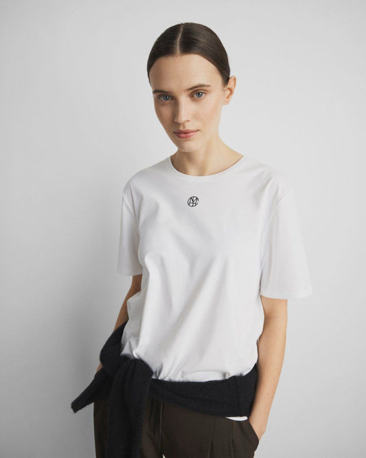 MSCH Copenhagen Basic Logo T-Shirt – White