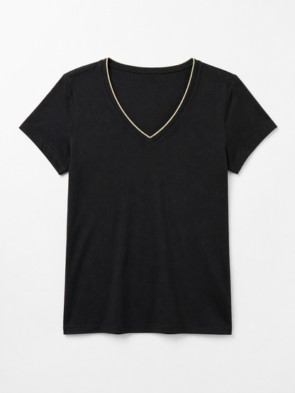 Vero Moda Black V-Neck Blouse