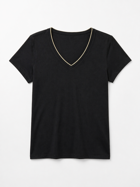 Vero Moda Black V-Neck Blouse