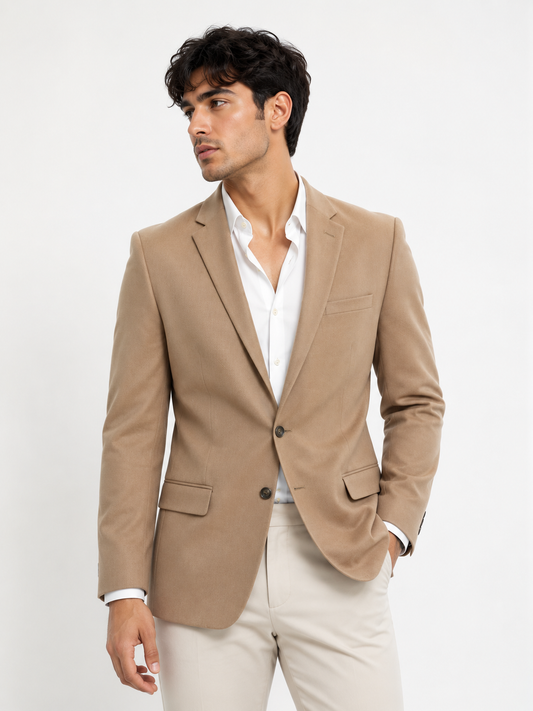 Diesel Tailored Camel Blazer