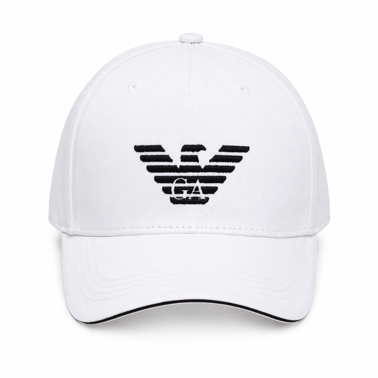 Armani Exchange Cap – White Eagle Logo Cap