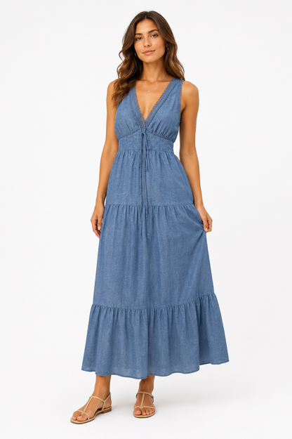American Eagle Tiered Maxi Dress – Product Description