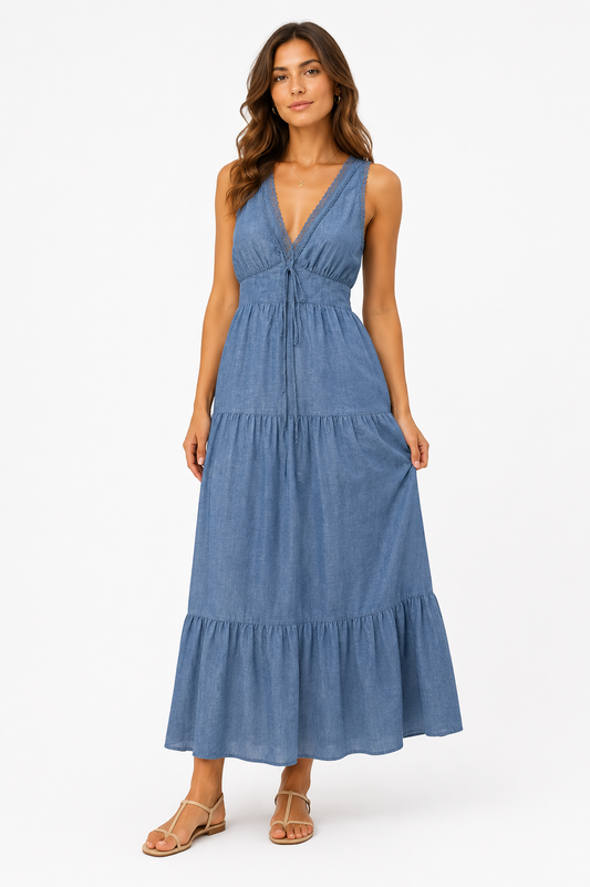 American Eagle Tiered Maxi Dress – Product Description