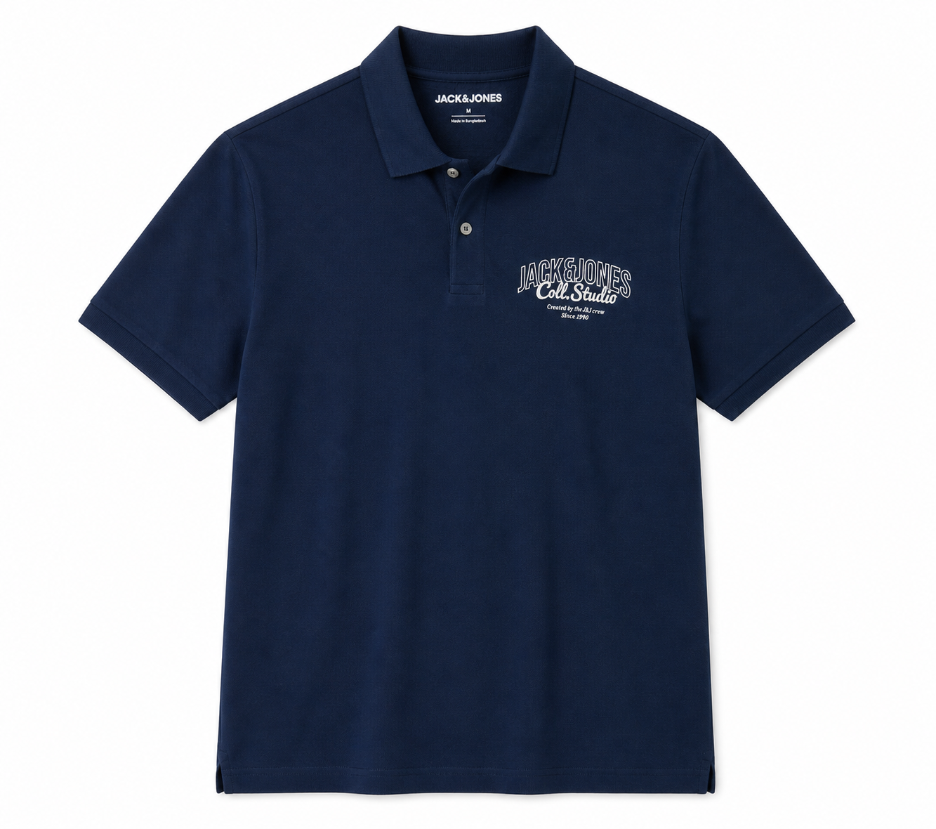 Classic Jack & Jones polo shirt with a timeless sporty look: