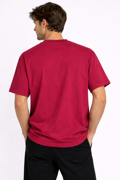 H&M Red Oversized T-Shirt