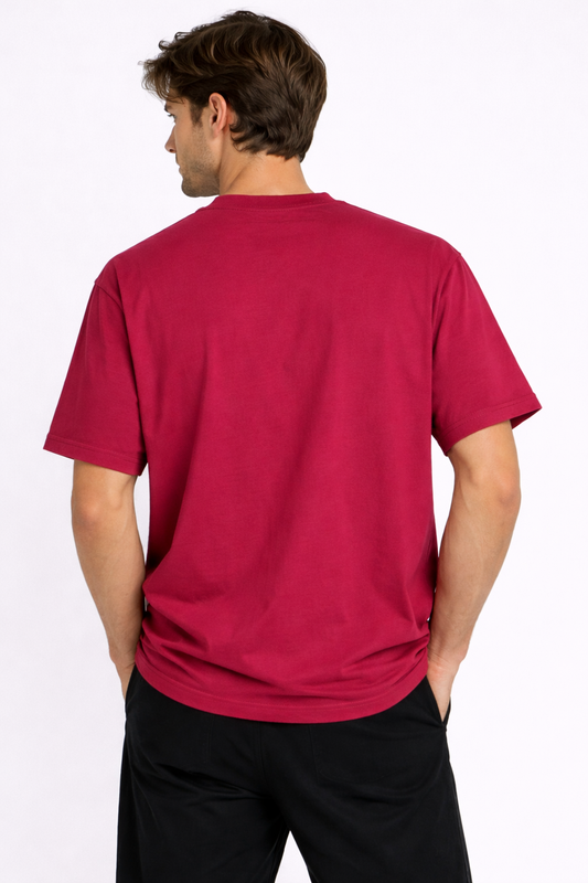 H&M Red Oversized T-Shirt