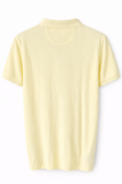 U.S. Polo Assn. Classic Polo Shirt – Pastel Yellow