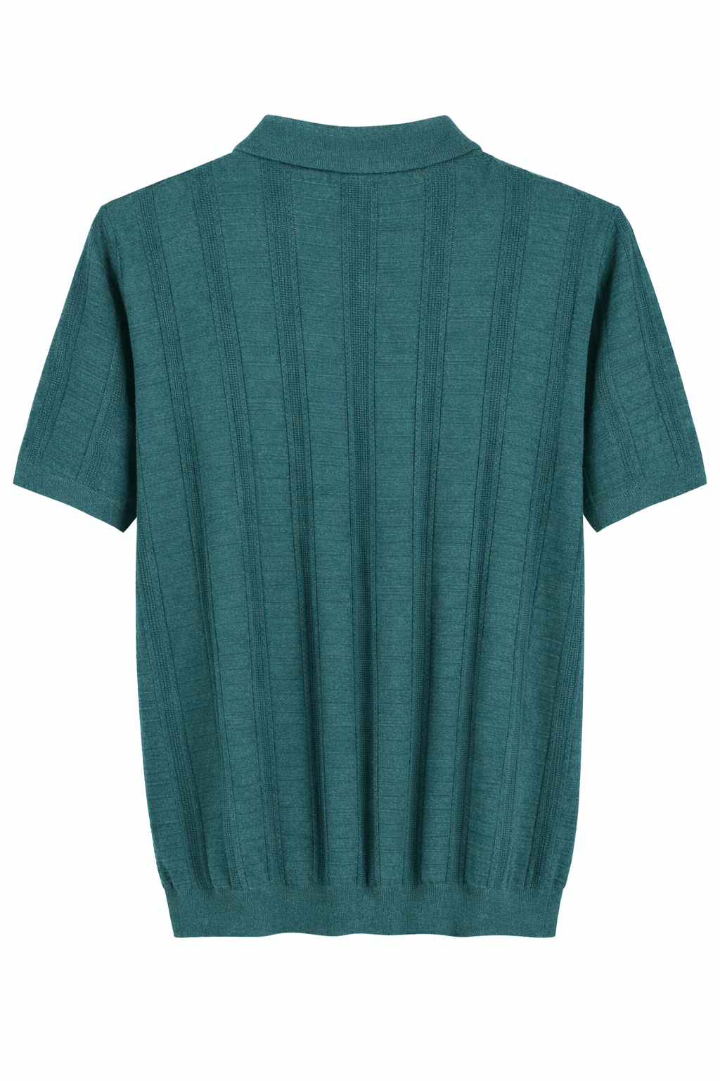 Ted Baker London Textured Knit Polo – Deep Teal